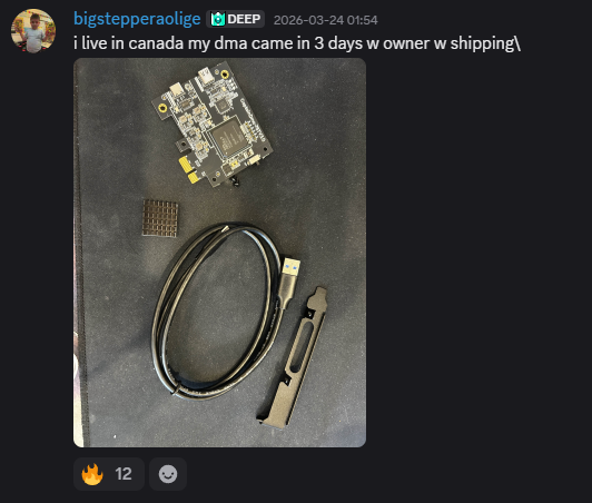 Discord vouch from bigstepperaolige — 2026-03-24